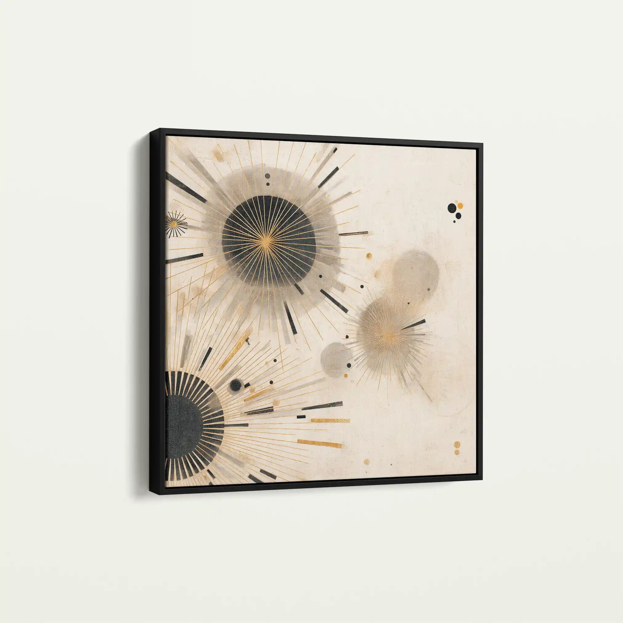 Abstract 1277 Canvas Art 60 x 60 cm / Stretched on hidden frame