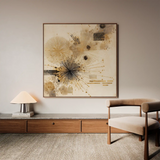 Abstract 1278 Canvas Art 60 x 60 cm / Stretched on hidden frame