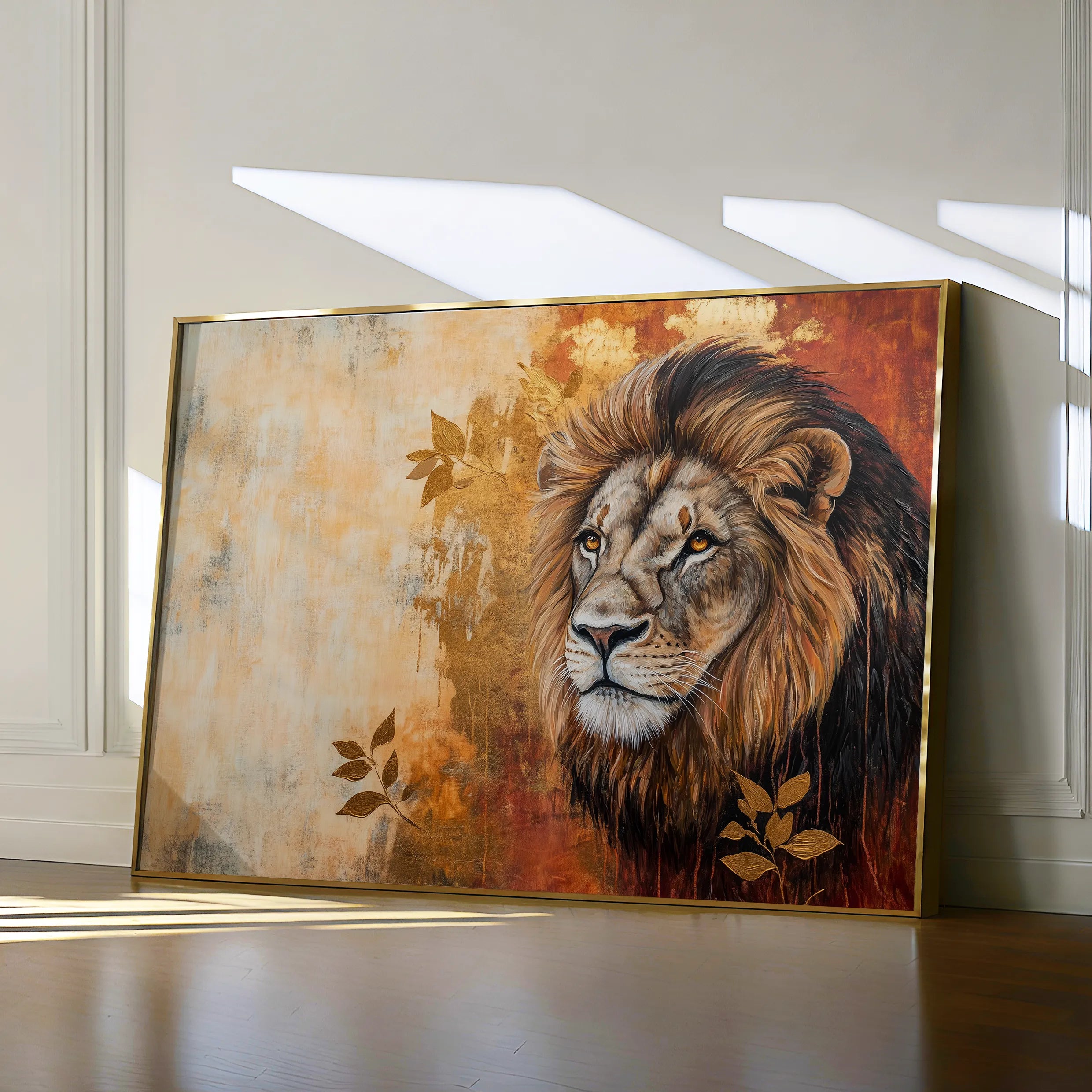 Animals Canvas Wall Art WAD128-AN 90 x 60 cm / Stretched on hidden frame