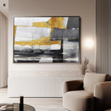 Abstract 128 Canvas Art 60 x 40 cm / Stretched on hidden frame