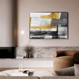 Abstract 128 Canvas Art 60 x 40 cm / Stretched on hidden frame