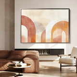Boho 128 Canvas Art 90 x 60 cm / Stretched on hidden frame