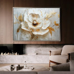 Floral Canvas Wall Art WAD128-F 90 x 60 cm / Stretched on hidden frame