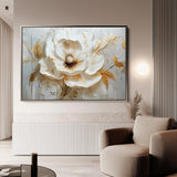Floral Canvas Wall Art WAD128-F 90 x 60 cm / Stretched on hidden frame