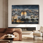Palestine 128 Canvas Art 60 x 40 cm / Stretched on hidden frame