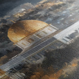 Palestine 128 Canvas Art 60 x 40 cm / Stretched on hidden frame