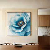 Floral Canvas Wall Art WAD1281-F 80 x 80 cm / Stretched on hidden frame