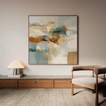 Abstract 1282 Canvas Art 60 x 60 cm / Stretched on hidden frame