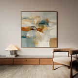 Abstract 1282 Canvas Art 60 x 60 cm / Stretched on hidden frame