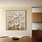 Floral Canvas Wall Art WAD1286-F 80 x 80 cm / Stretched on hidden frame