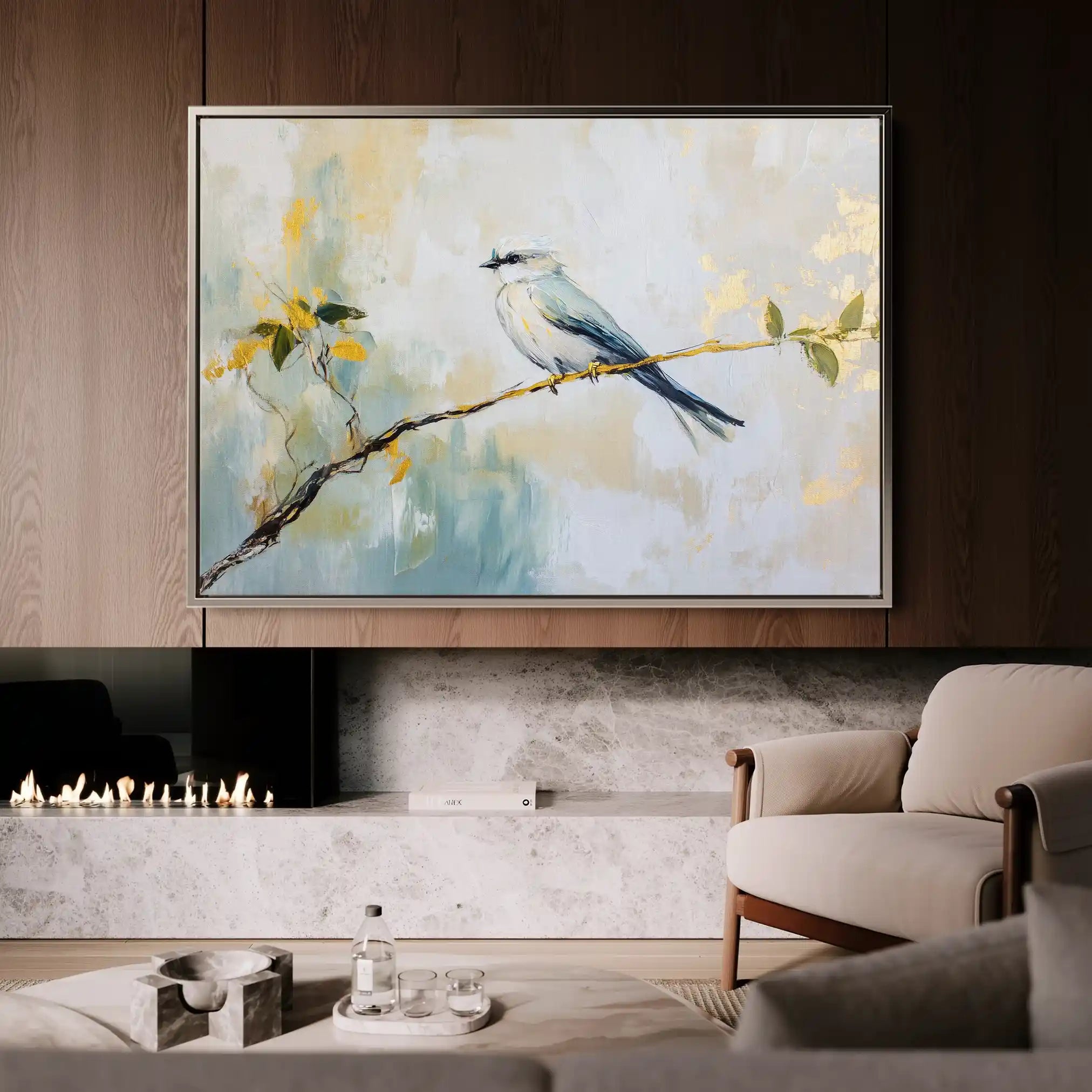 Animals 129 Canvas Art 90 x 60 cm / Stretched on hidden frame