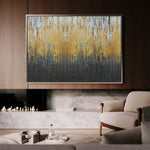 Abstract 129 Canvas Art 60 x 40 cm / Stretched on hidden frame