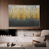 Abstract 129 Canvas Art 60 x 40 cm / Stretched on hidden frame