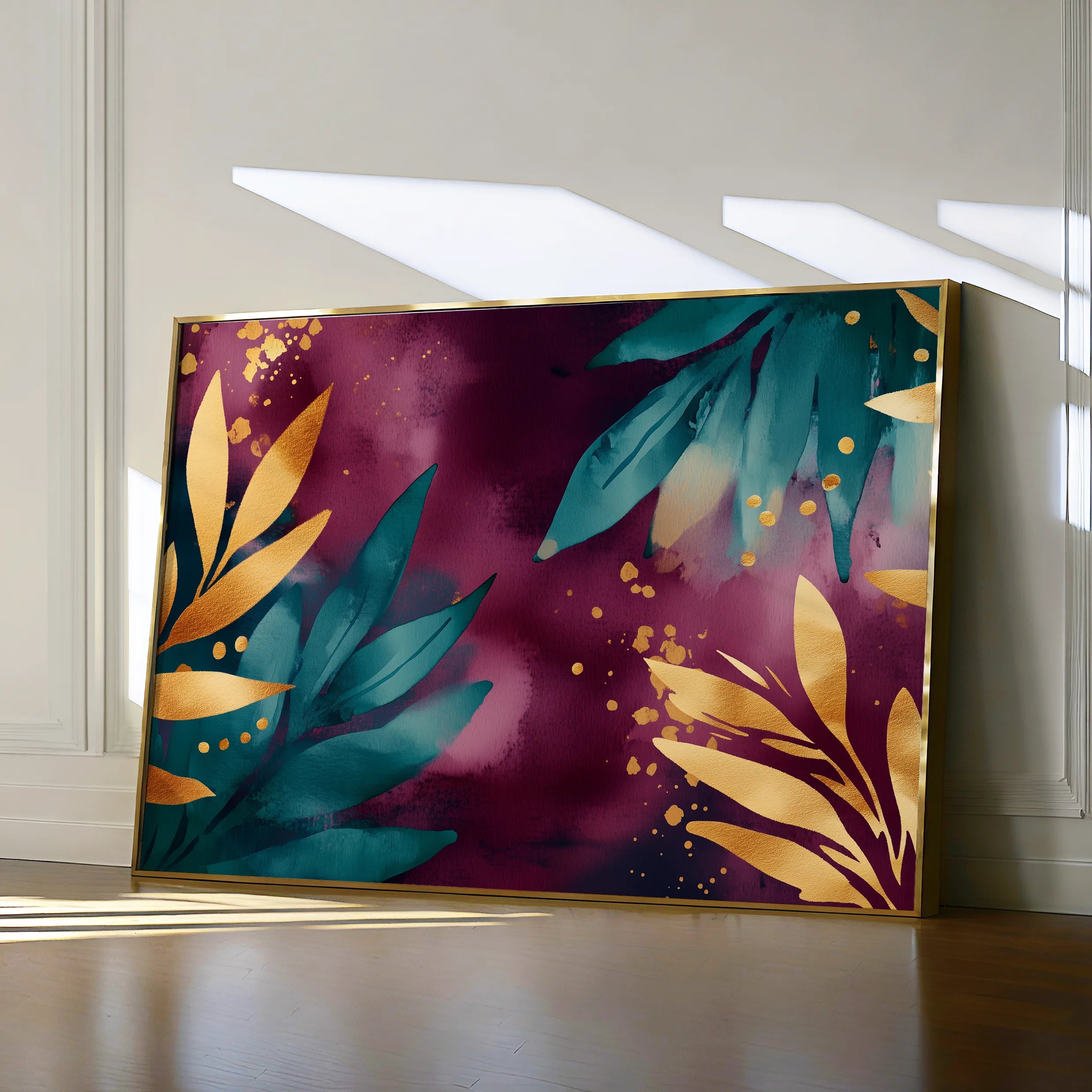 Boho Canvas Wall Art WAD129-BH 90 x 60 cm / Stretched on hidden frame