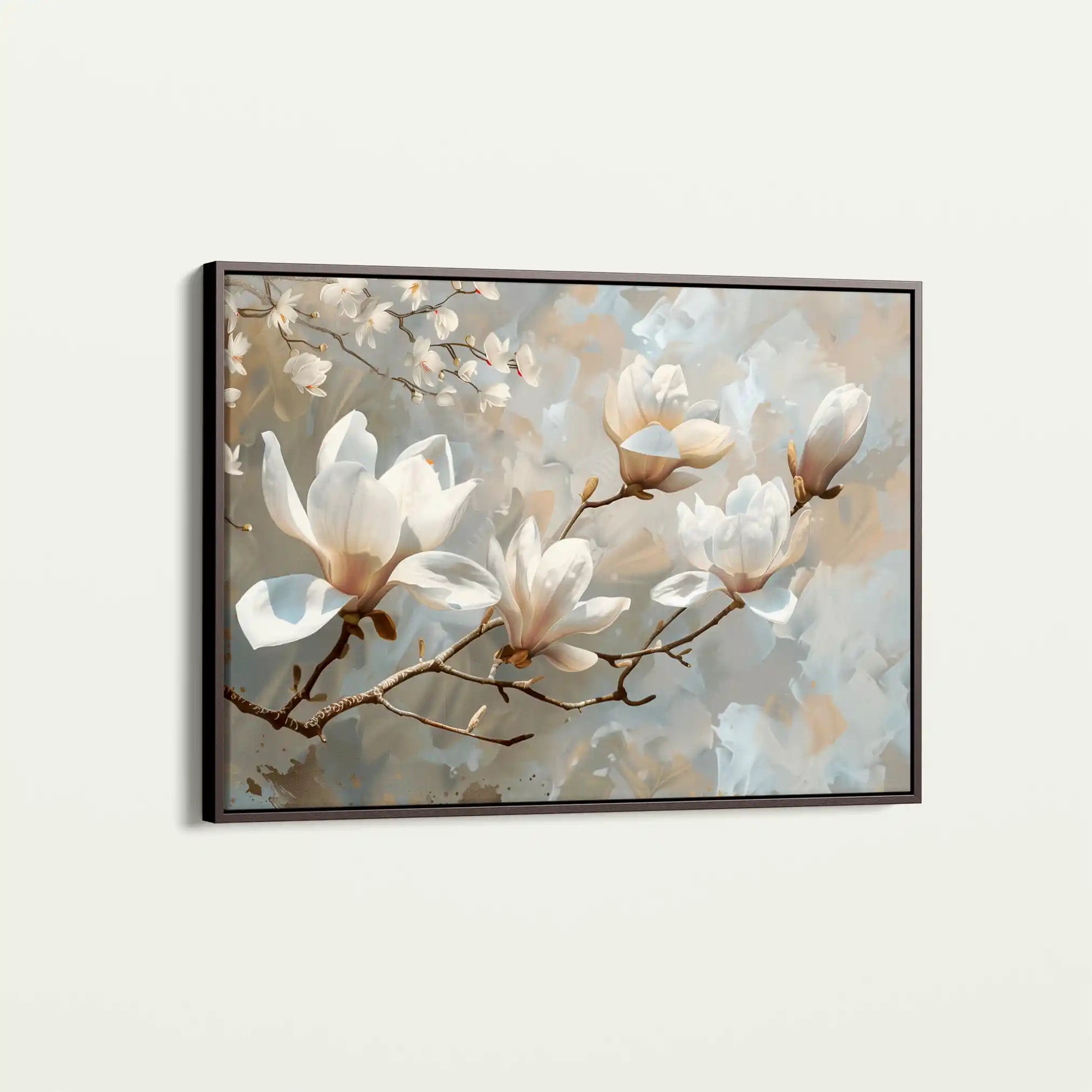 Floral Canvas Wall Art WAD129-F 90 x 60 cm / Stretched on hidden frame