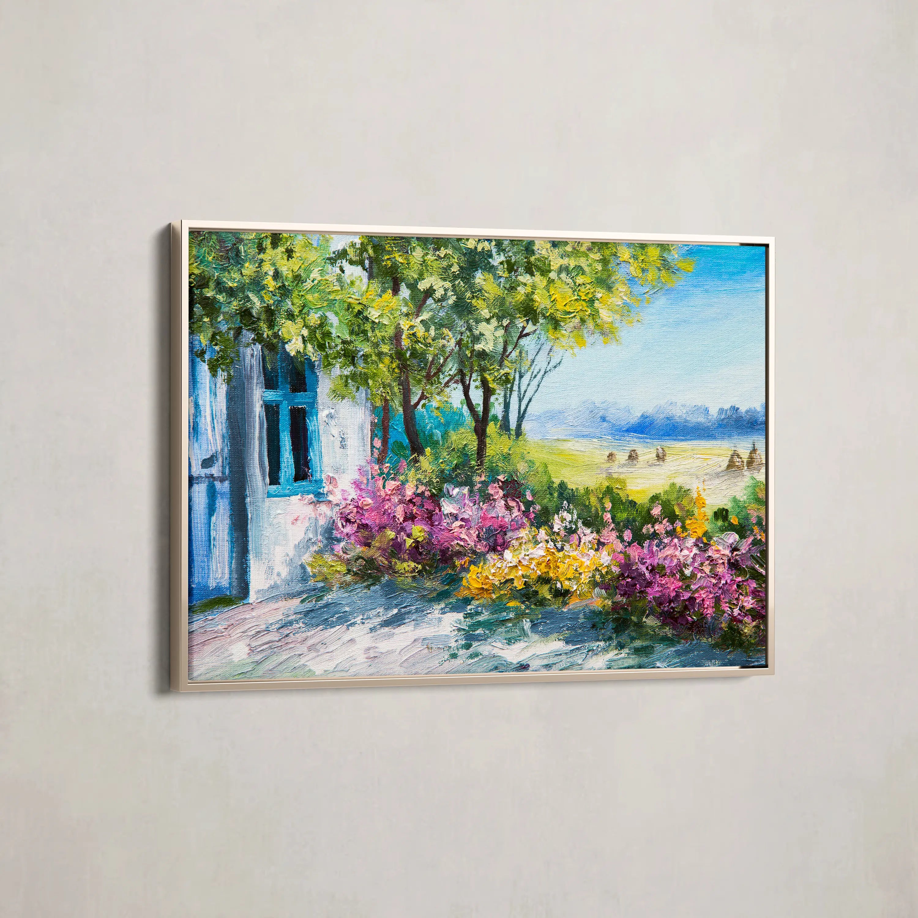 Landscape Canvas Wall Art WAD129-L 90 x 60 cm / Stretched on hidden frame