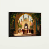 Orientalist 129 Canvas Art 90 x 60 cm / Stretched on hidden frame