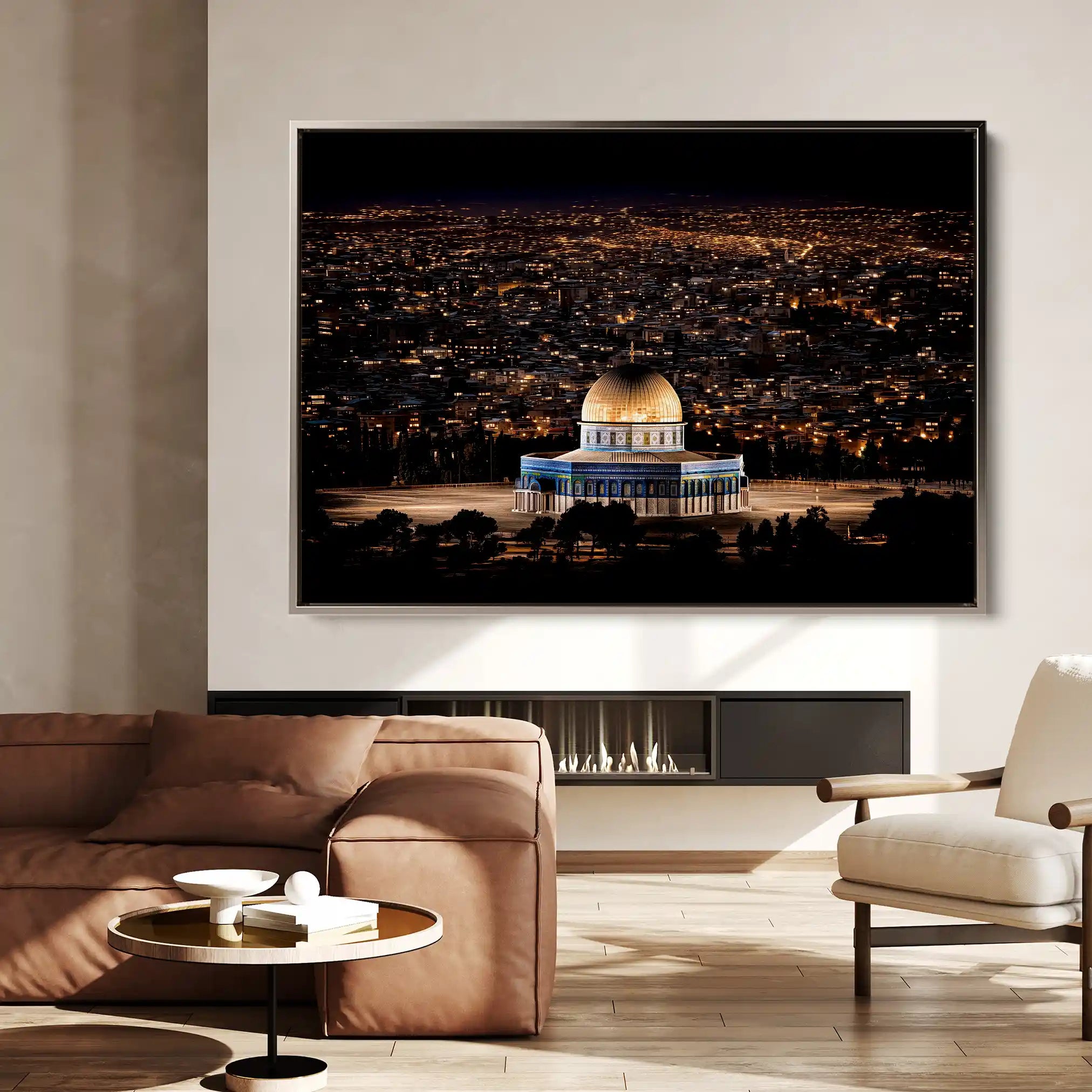 Palestine 129 Canvas Art 60 x 40 cm / Stretched on hidden frame