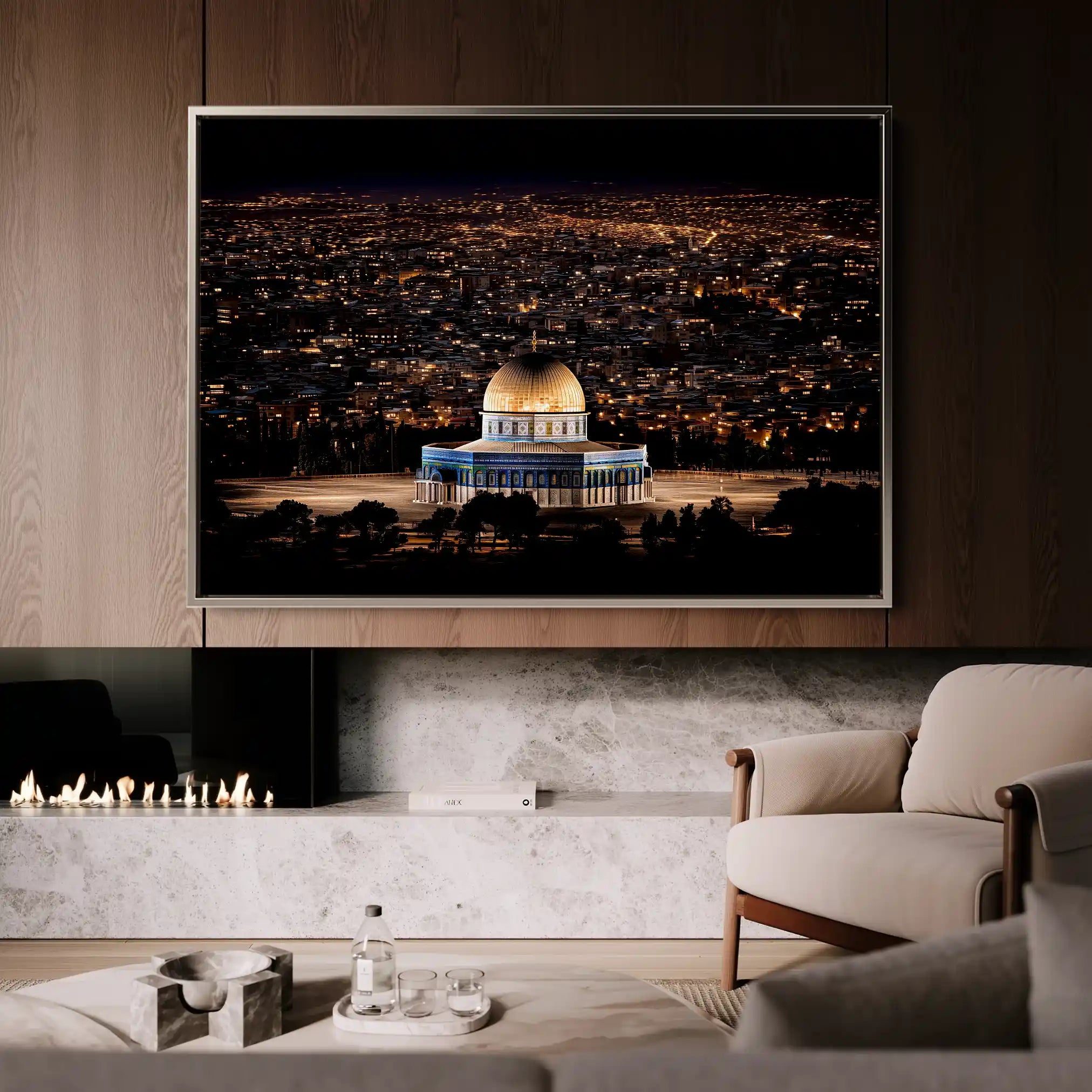 Palestine 129 Canvas Art 60 x 40 cm / Stretched on hidden frame