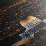 Palestine 129 Canvas Art 60 x 40 cm / Stretched on hidden frame