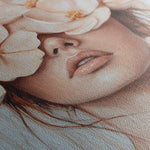 Portrait 129 Canvas Art 90 x 60 cm / Stretched on hidden frame