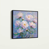 Floral Canvas Wall Art WAD1290-F 80 x 80 cm / Stretched on hidden frame