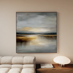 Abstract 1295 Canvas Art 60 x 60 cm / Stretched on hidden frame