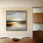 Abstract 1295 Canvas Art 60 x 60 cm / Stretched on hidden frame