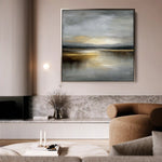Abstract 1295 Canvas Art 60 x 60 cm / Stretched on hidden frame