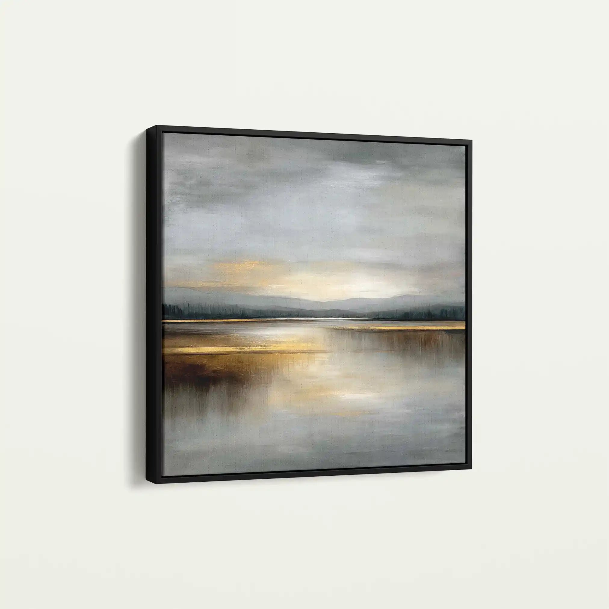 Abstract 1295 Canvas Art 60 x 60 cm / Stretched on hidden frame