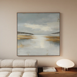 Abstract 1296 Canvas Art 60 x 60 cm / Stretched on hidden frame