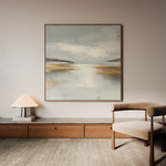 Abstract 1296 Canvas Art 60 x 60 cm / Stretched on hidden frame