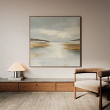 Abstract 1296 Canvas Art 60 x 60 cm / Stretched on hidden frame