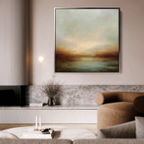 Abstract 1297 Canvas Art 60 x 60 cm / Stretched on hidden frame