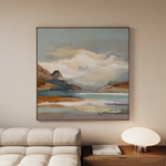 Abstract 1298 Canvas Art 60 x 60 cm / Stretched on hidden frame