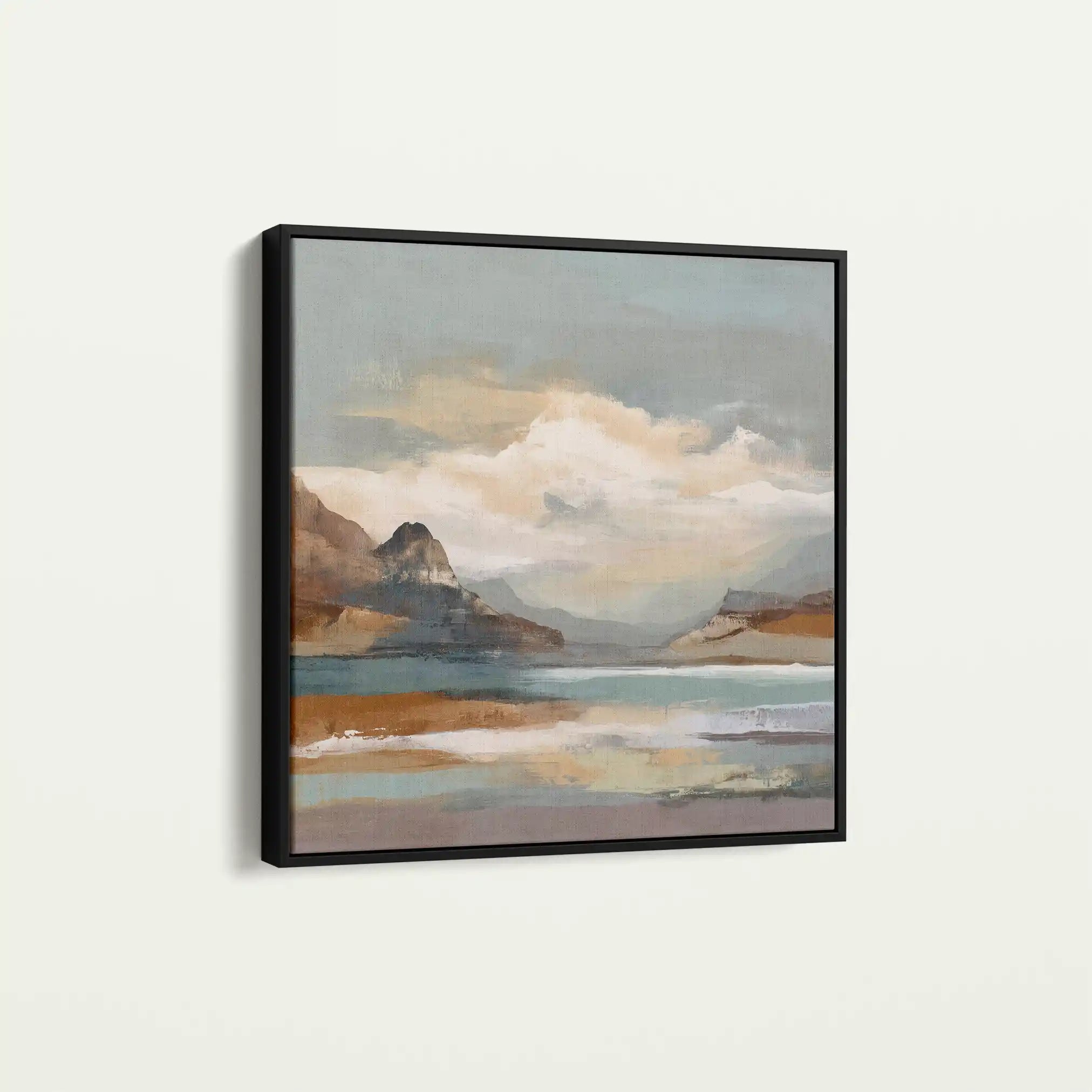 Abstract 1298 Canvas Art 60 x 60 cm / Stretched on hidden frame