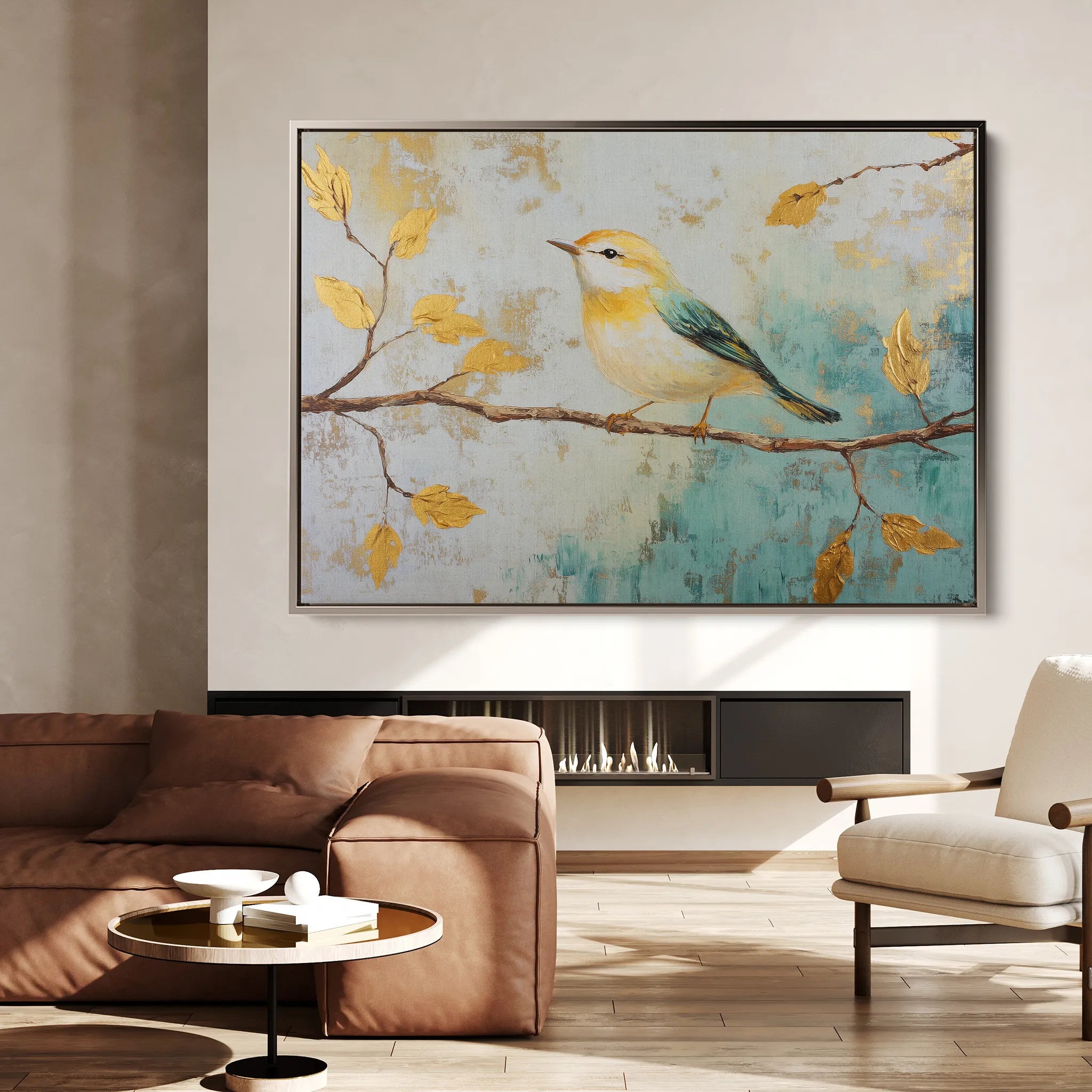 Animals Canvas Wall Art WAD130-AN 90 x 60 cm / Stretched on hidden frame