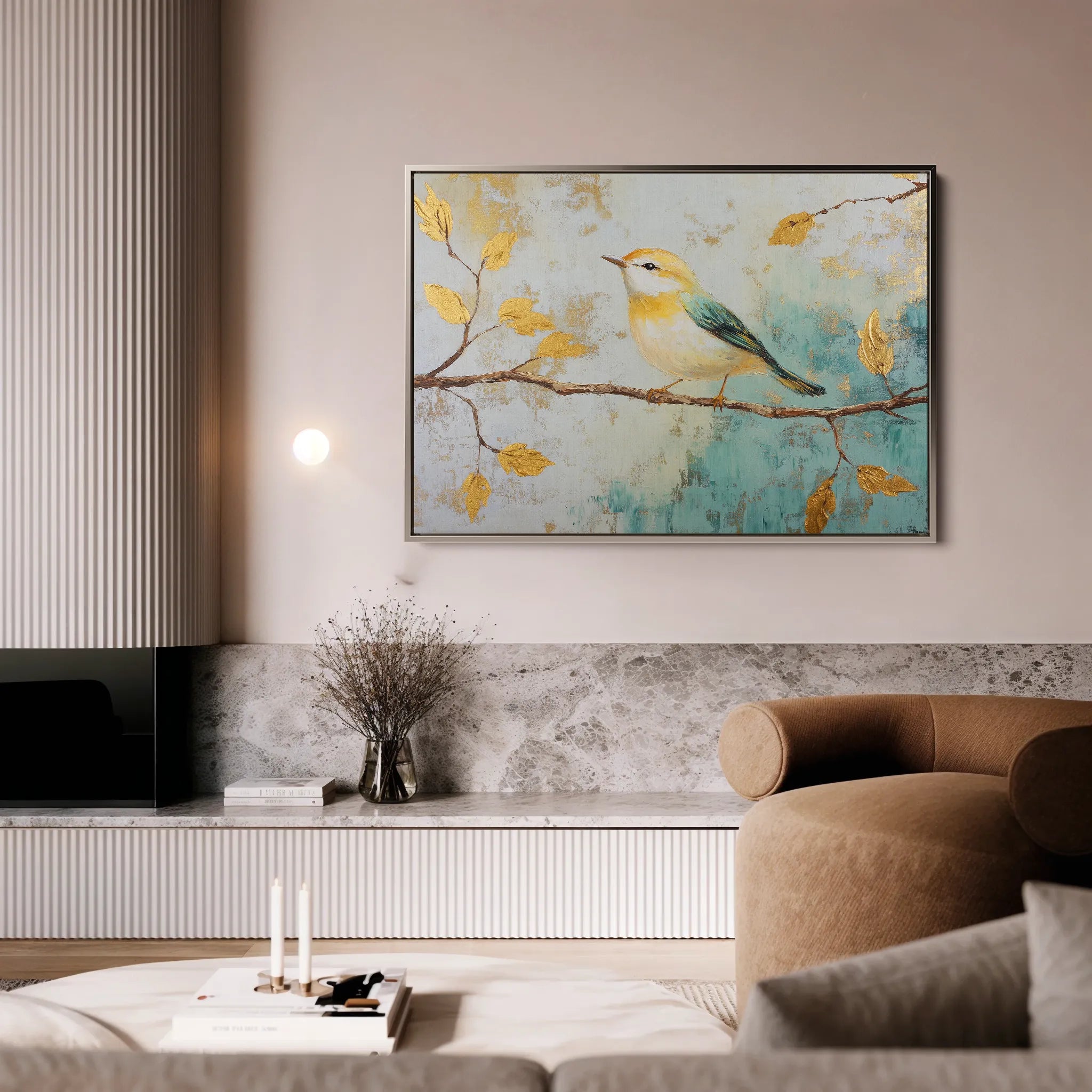 Animals Canvas Wall Art WAD130-AN 90 x 60 cm / Stretched on hidden frame