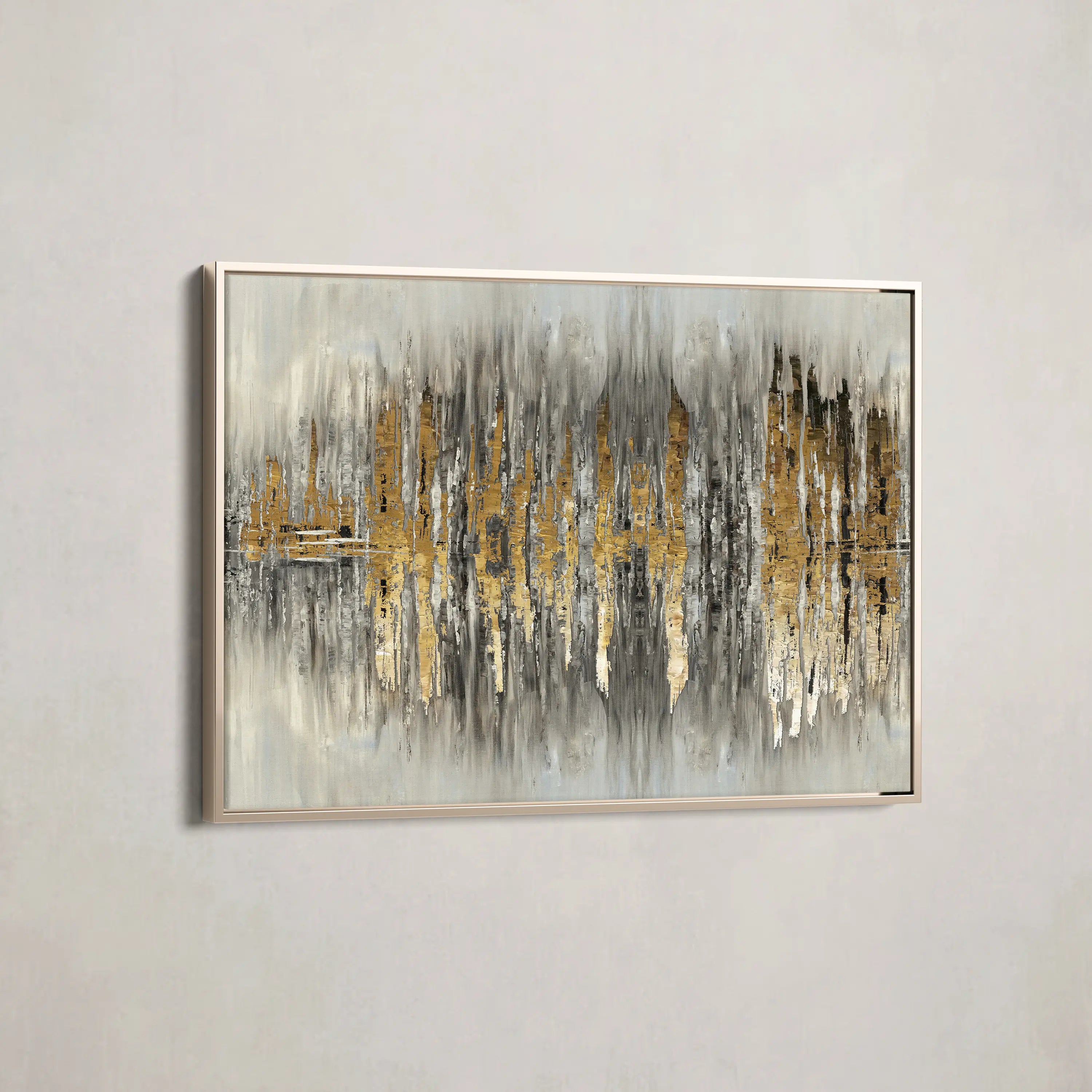 Abstract Canvas Wall Art WAD130-A 90 x 60 cm / Stretched on hidden frame