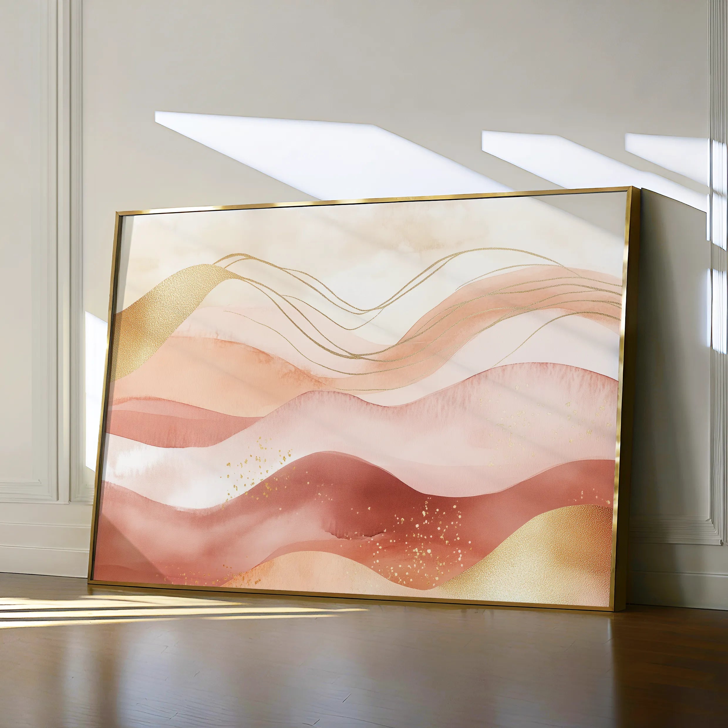 Boho Canvas Wall Art WAD130-BH 90 x 60 cm / Stretched on hidden frame