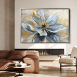 Floral Canvas Wall Art WAD130-F 90 x 60 cm / Stretched on hidden frame