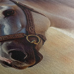 Horses 130 Canvas Art 90 x 60 cm / Stretched on hidden frame