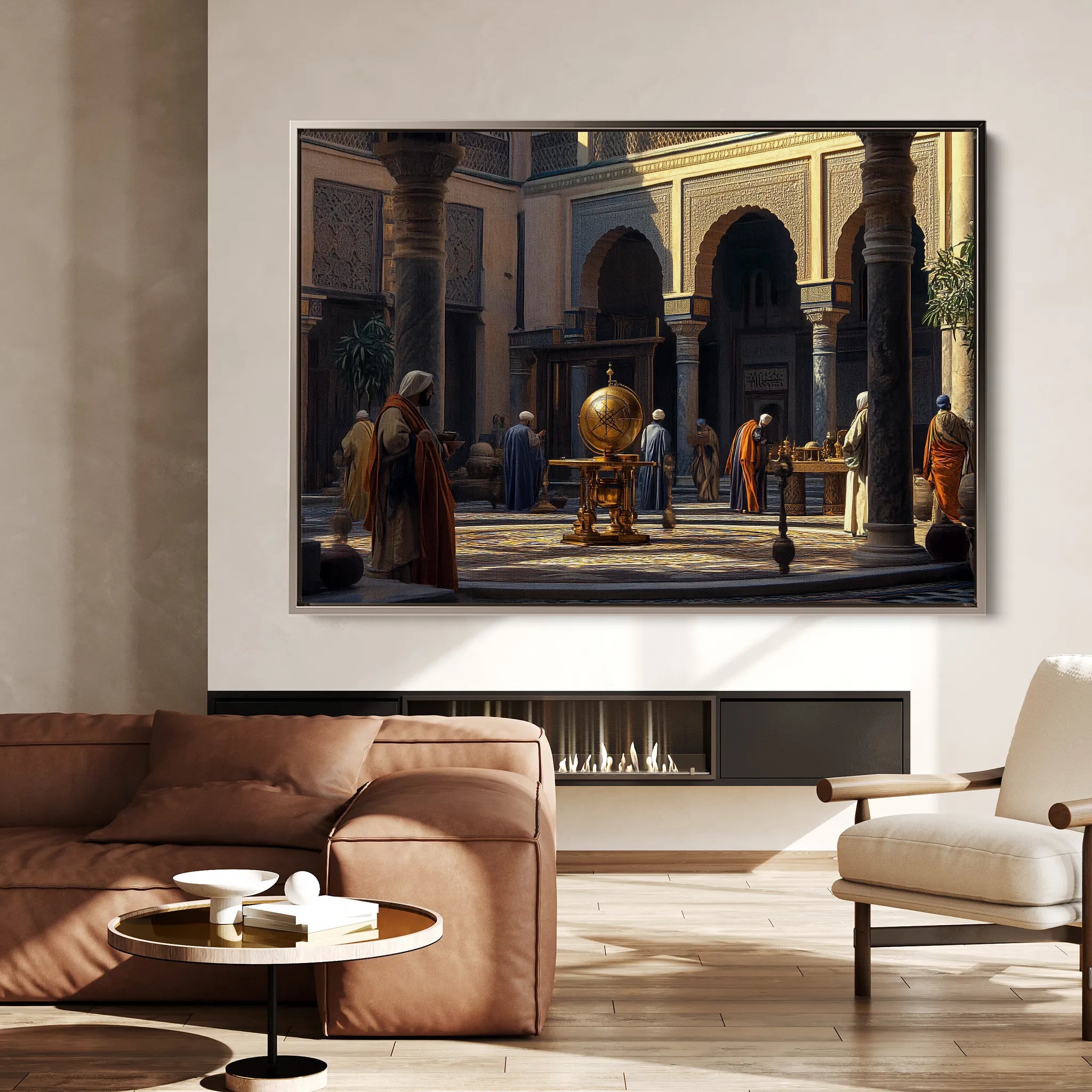 Orientalist Canvas Wall Art WAD130-OR 90 x 60 cm / Stretched on hidden frame