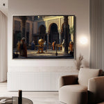 Orientalist 130 Canvas Art 90 x 60 cm / Stretched on hidden frame