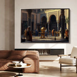 Orientalist 130 Canvas Art 90 x 60 cm / Stretched on hidden frame