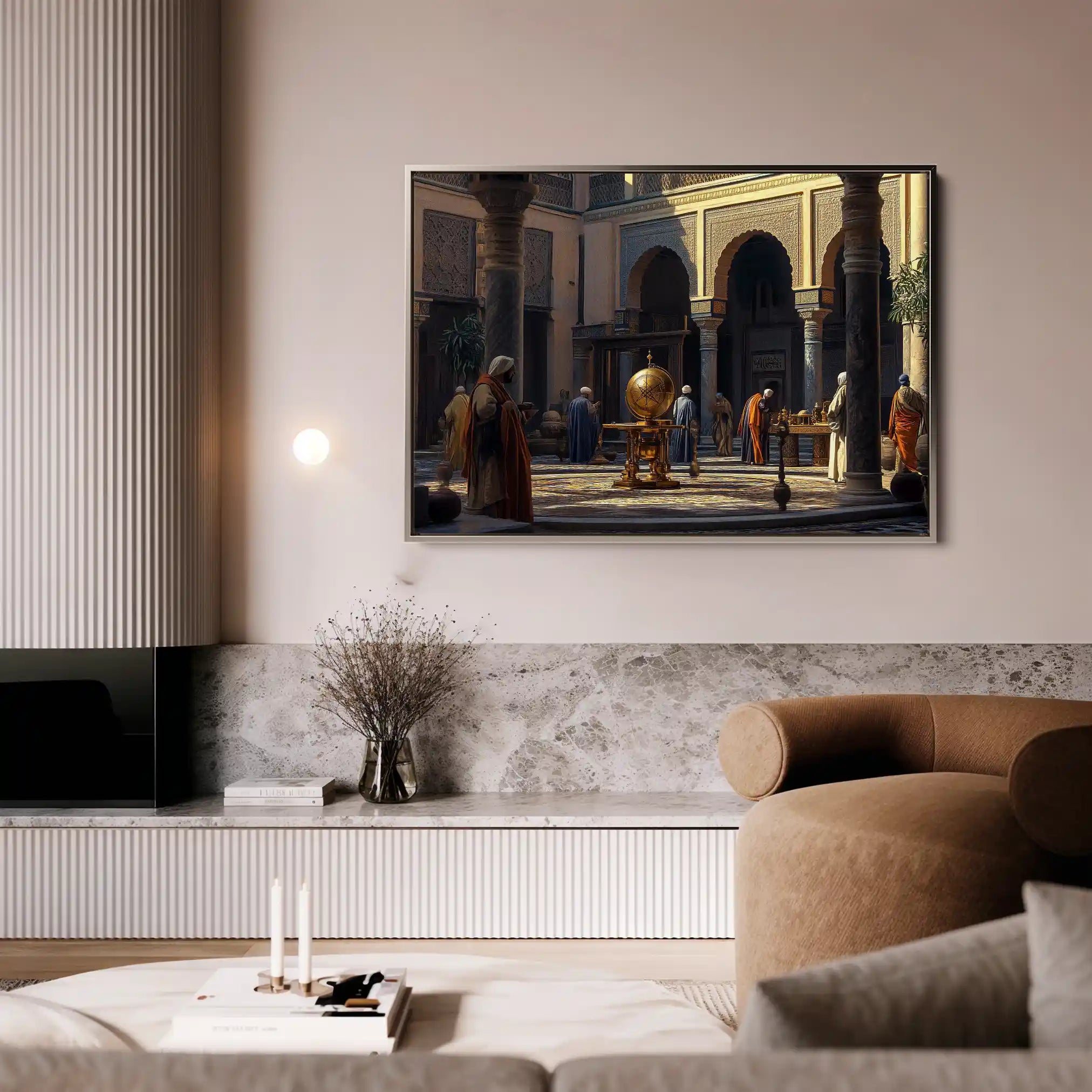 Orientalist 130 Canvas Art 90 x 60 cm / Stretched on hidden frame