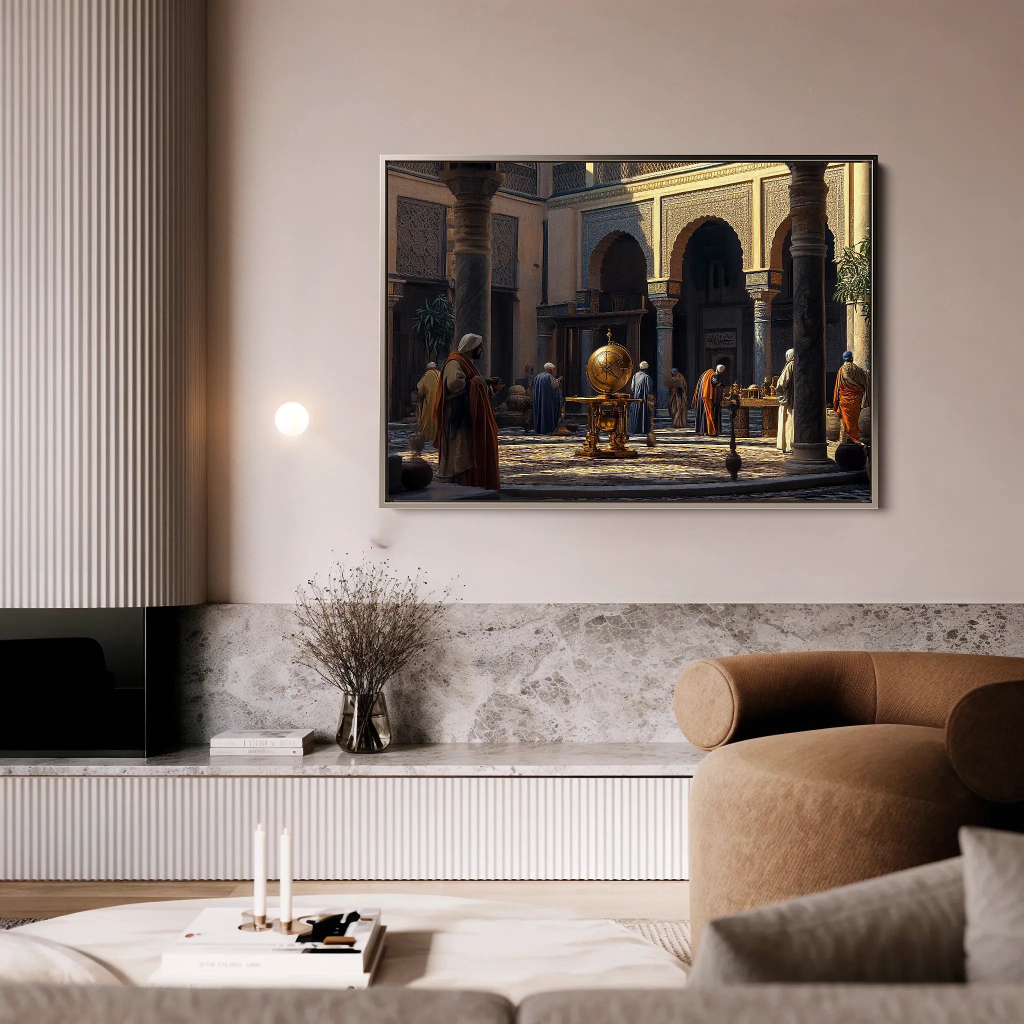 Orientalist Canvas Wall Art WAD130-OR 90 x 60 cm / Stretched on hidden frame