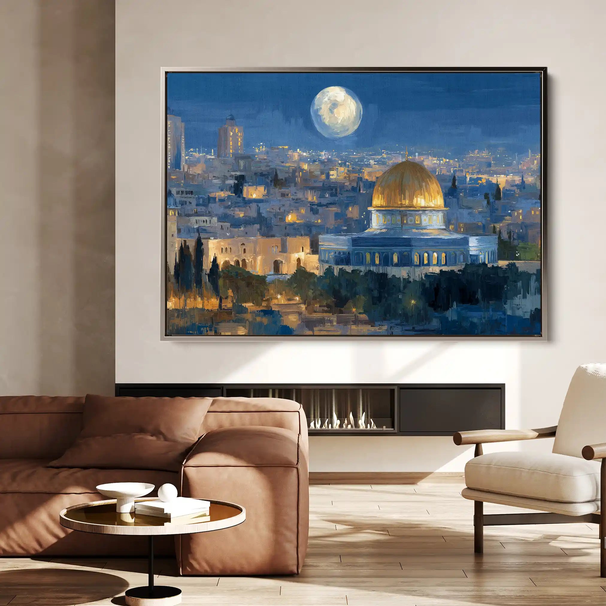 Palestine 130 Canvas Art 60 x 40 cm / Stretched on hidden frame