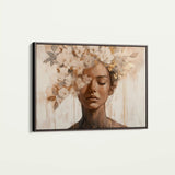 Portrait 130 Canvas Art 90 x 60 cm / Stretched on hidden frame