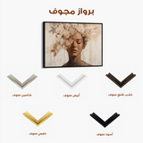 Portrait 130 Canvas Art 90 x 60 cm / Stretched on hidden frame
